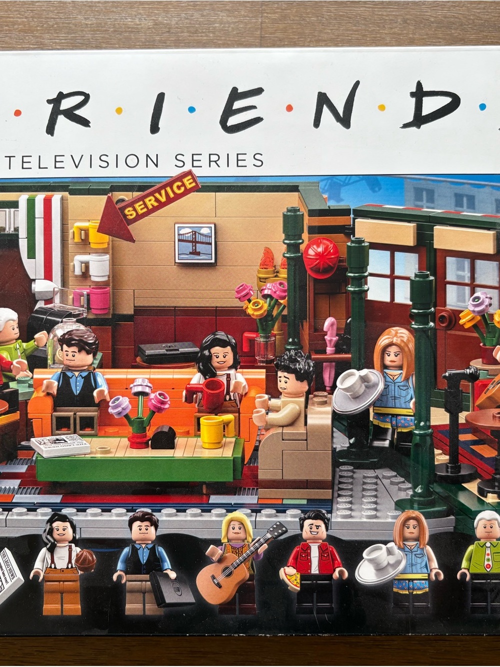 LEGO Friends TV Series Building Block Set - open box